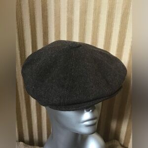 Retro wool Newsboy Cap